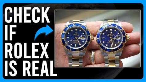 how to tell if a rolex is genuine|is my rolex real.